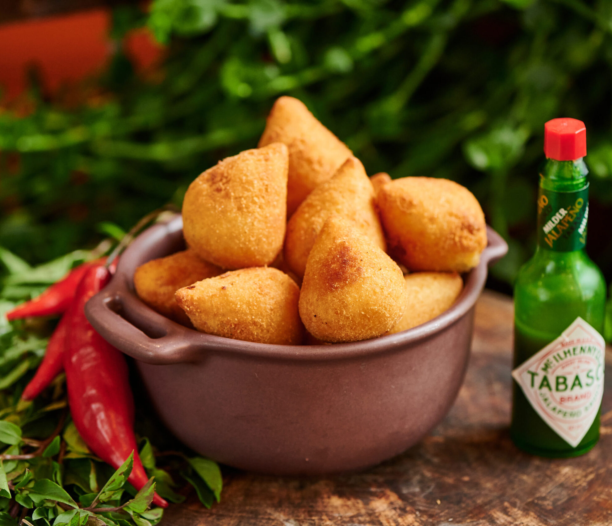 COXINHA DE LAGOSTA COM CAMARÃO
