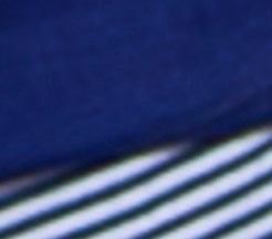 Azul marinho e Short listrado